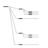 Left-to-right branching storylines represented as indents.